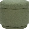 Babyletto Enoki Storage Ottoman - Olive Boucle