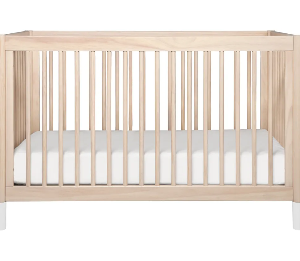 Babyletto Gelato 4-in-1 Convertible Crib w/Toddler Bed Conversion Kit - Washed Natural