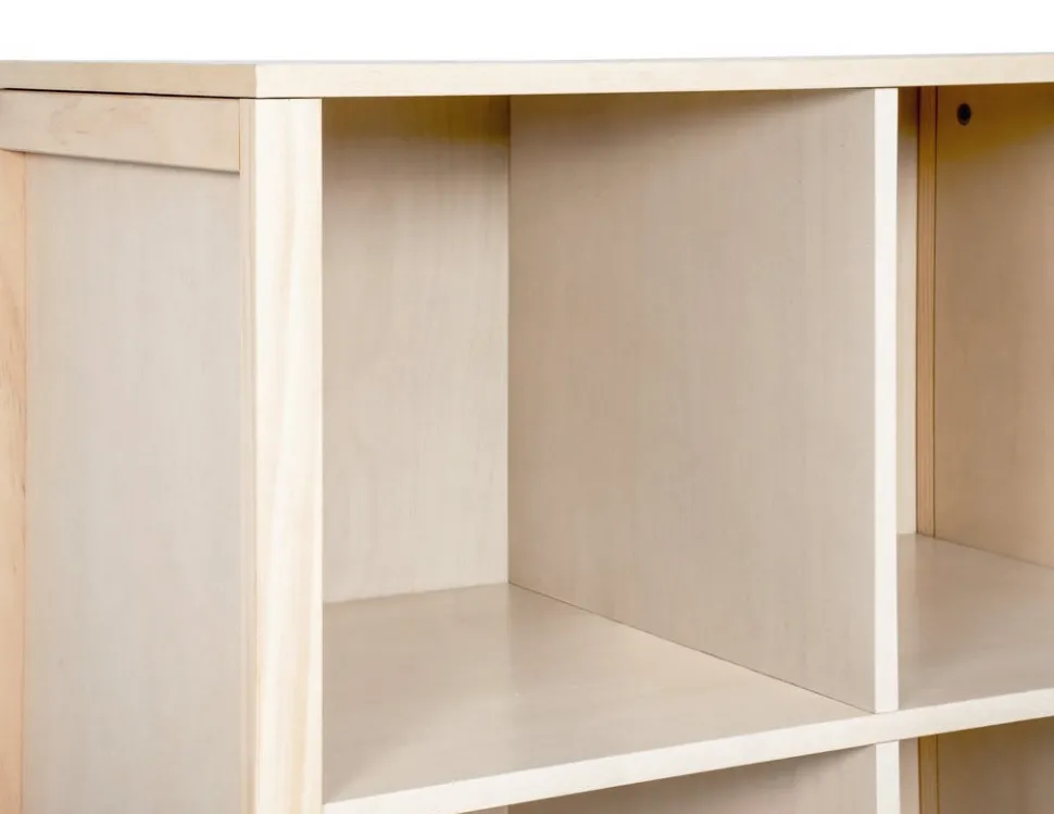 Babyletto Hudson Cubby Bookcase - Washed Natural