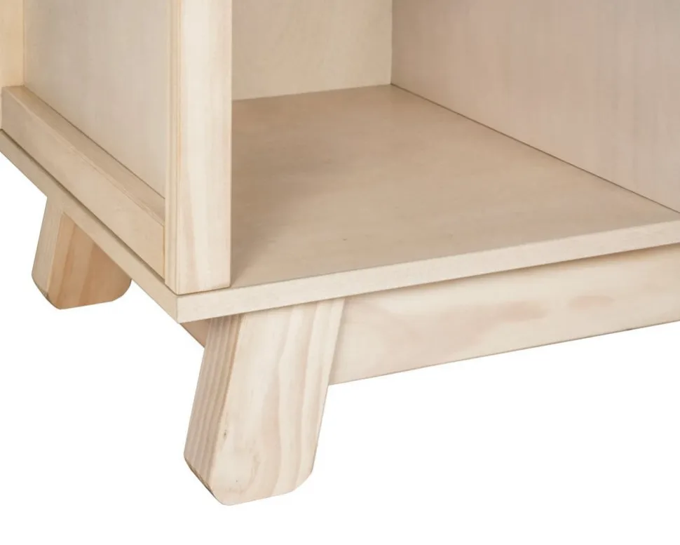 Babyletto Hudson Cubby Bookcase - Washed Natural