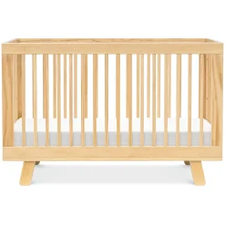 Babyletto Hudson 3-in-1 Convertible Crib with Toddler Bed Conversion Kit - Natural