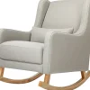 Babyletto Kai Rocker - Performance Grey Eco-Twill w/ Light Legs