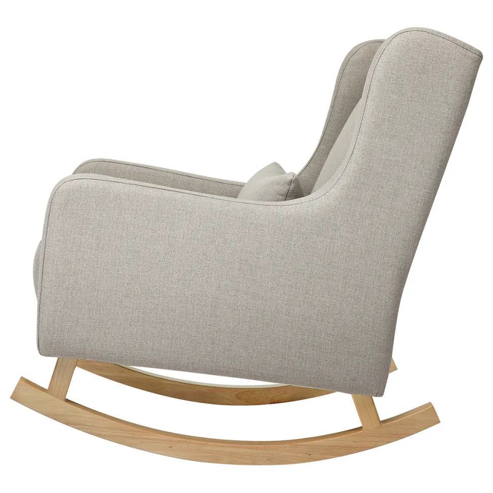 Babyletto Kai Rocker - Performance Grey Eco-Twill w/ Light Legs