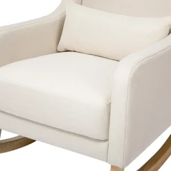 Babyletto Kai Rocker - Performance Natural Eco-Twill w/ Light Legs