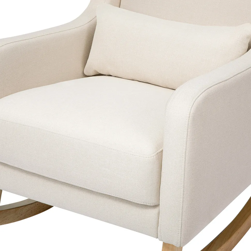 Babyletto Kai Rocker - Performance Natural Eco-Twill w/ Light Legs