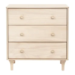 Babyletto Lolly 3-Drawer Changer Dresser, KD w/Removable Changing Tray - Washed Natural