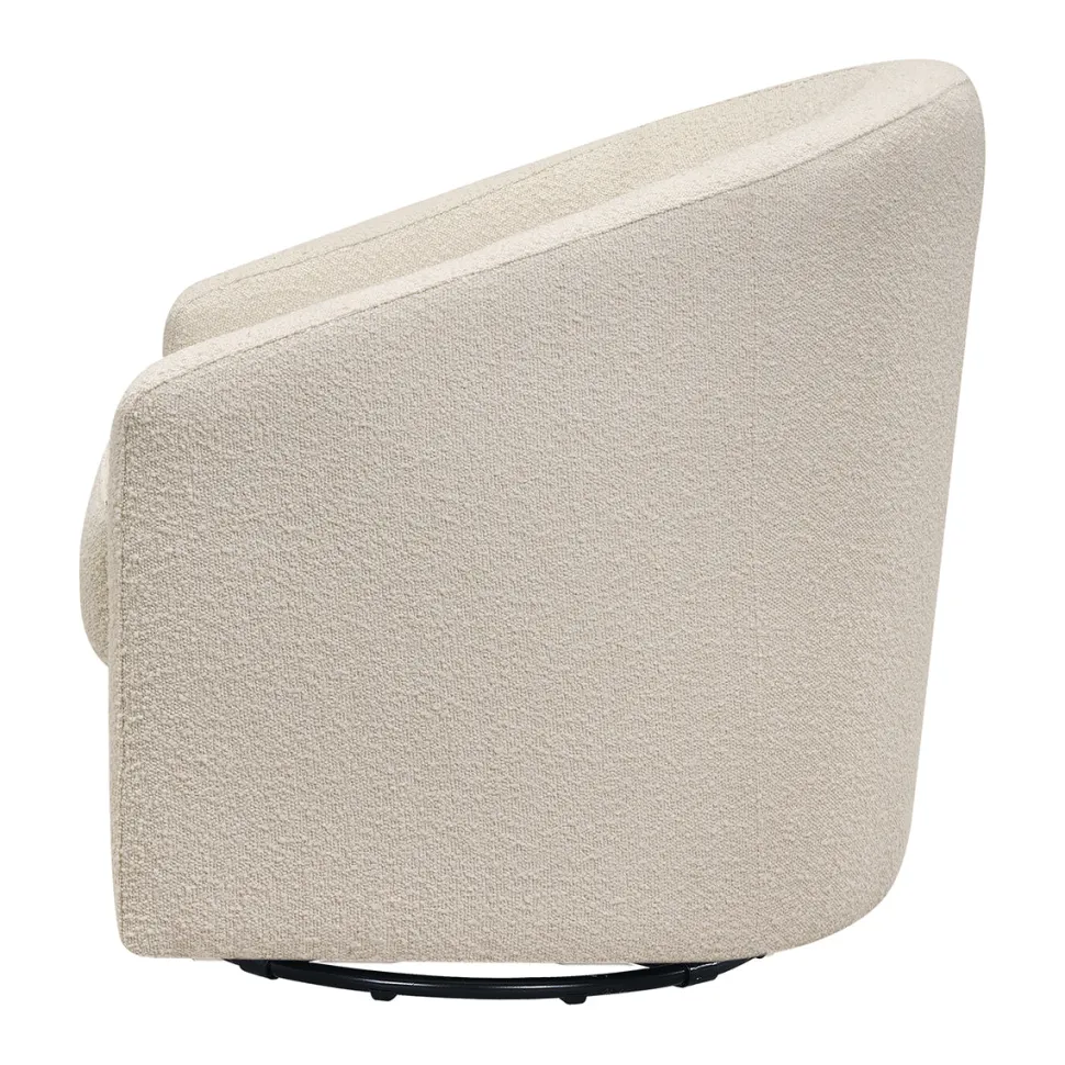 Babyletto Madison Swivel Glider - Ivory Boucle