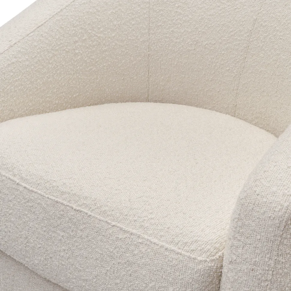 Babyletto Madison Swivel Glider - Ivory Boucle