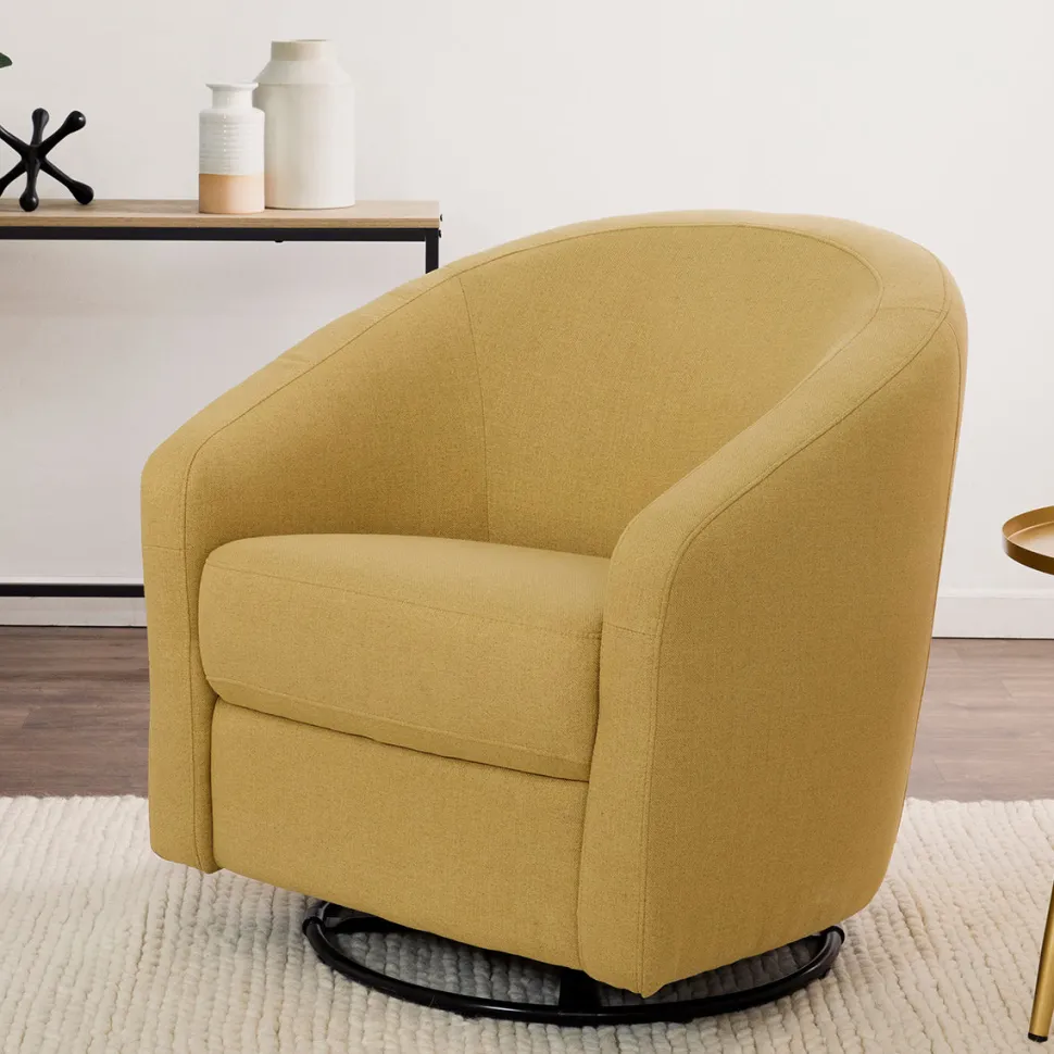 Babyletto Madison Swivel Glider - Performance Dijon Eco-Twill