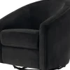 Babyletto Madison Swivel Glider - Black Velvet