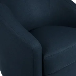 Babyletto Madison Swivel Glider - Performance Navy Eco-Twill