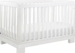 Babyletto Modo 3-in-1 Convertible Crib w/Toddler Bed Conversion Kit - White