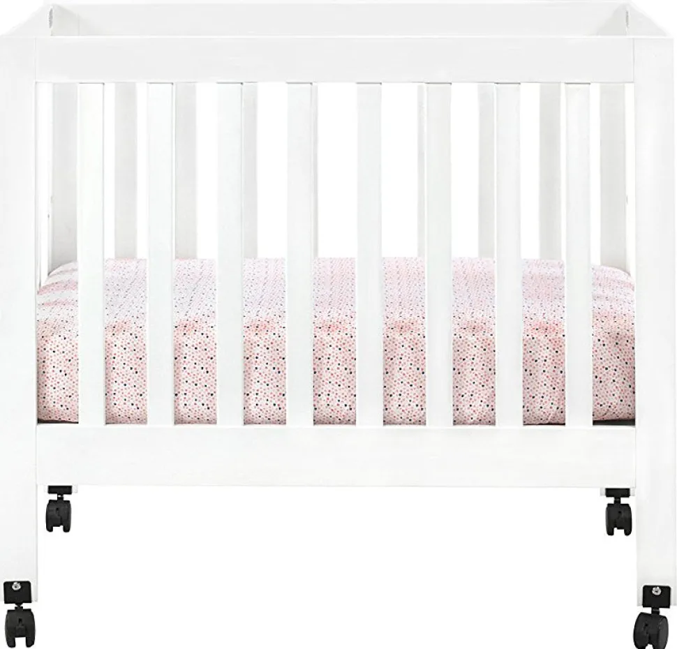 Babyletto Origami Mini Crib - White