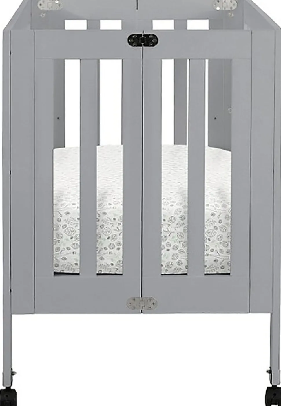 Babyletto Origami Mini Crib - Grey