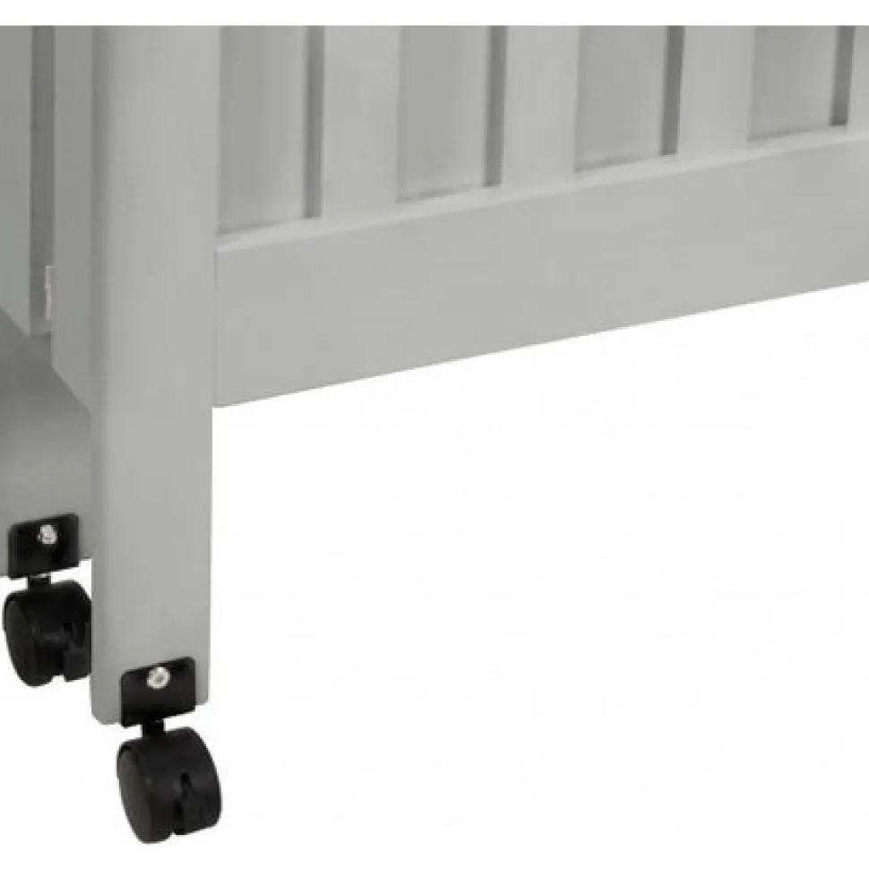 Babyletto Origami Mini Crib - Grey