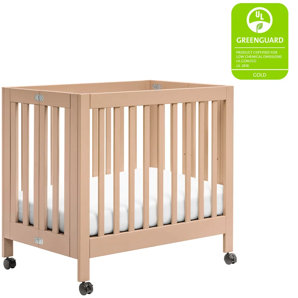 Babyletto Origami Mini Crib - Canyon