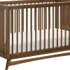 Babyletto Peggy 3-in-1 Convertible Crib w/Toddler Bed Conversion Kit - Natural Walnut