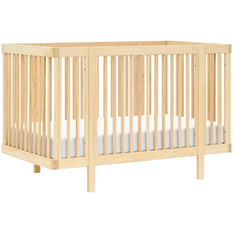 Babyletto Pogo 8-in-1 Convertible Crib w/All-Stages Conversion Kits - Blonde