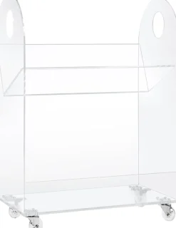 Babyletto Presto Acrylic Bookcase & Cart