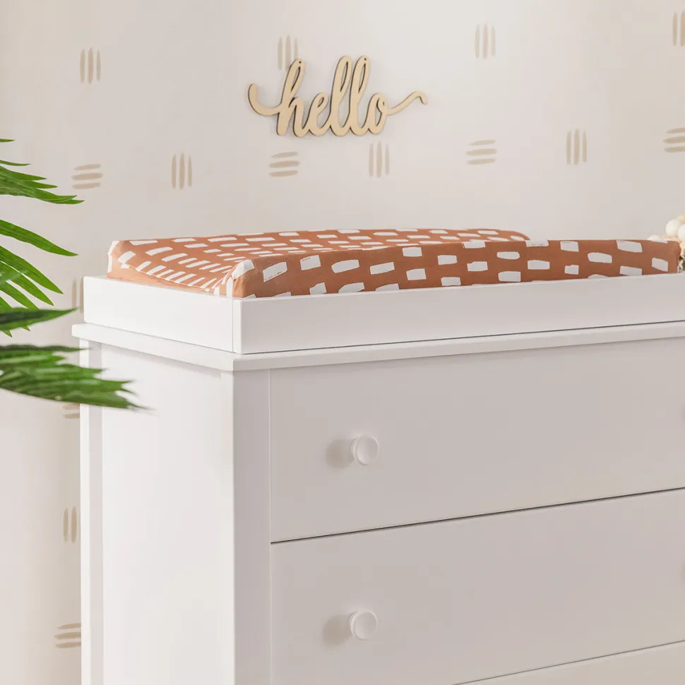 Babyletto Sprout 3-Drawer Changer Dresser w/Removable Changing Tray - White