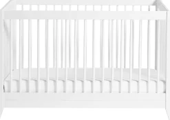 Babyletto Sprout 4-in-1 Convertible Crib w/Toddler Bed Conversion Kit - White