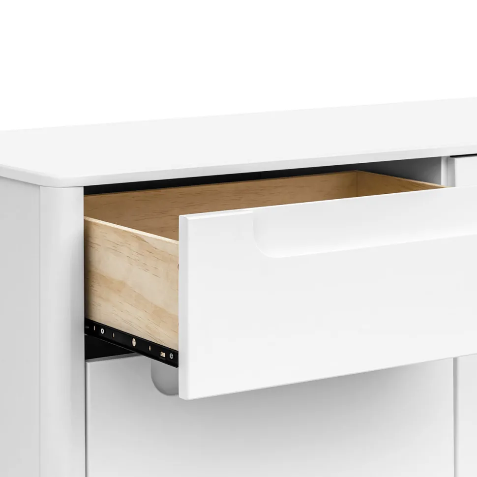 Babyletto Yuzu 6-Drawer Dresser, KD - White