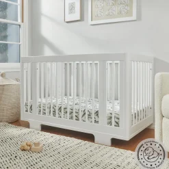 Babyletto Yuzu 8-in-1 Convertible Crib with All-Stages Conversion Kit - White