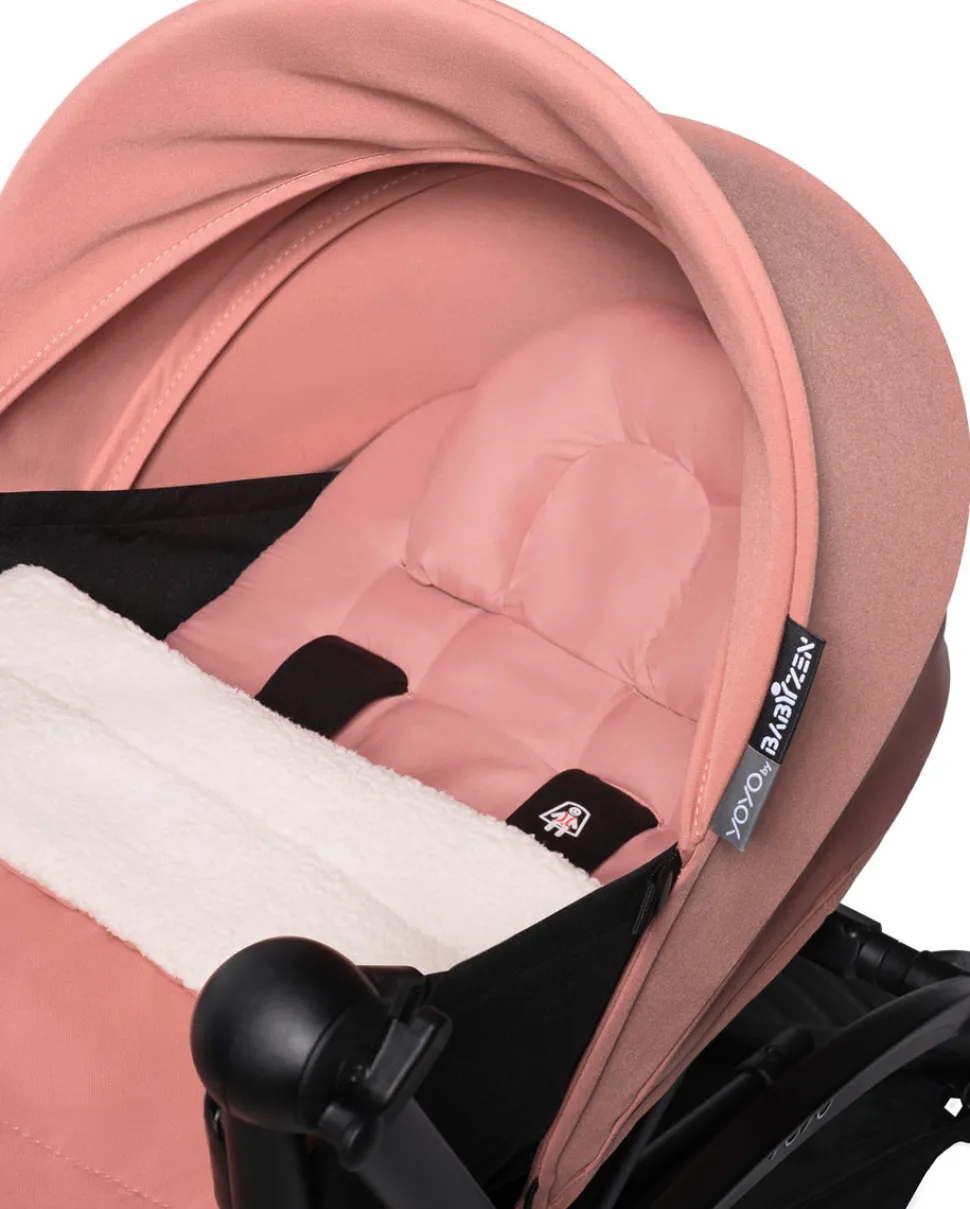 Babyzen YOYO2 Ultra Compact Complete 0+/6+ Stroller - White / Ginger
