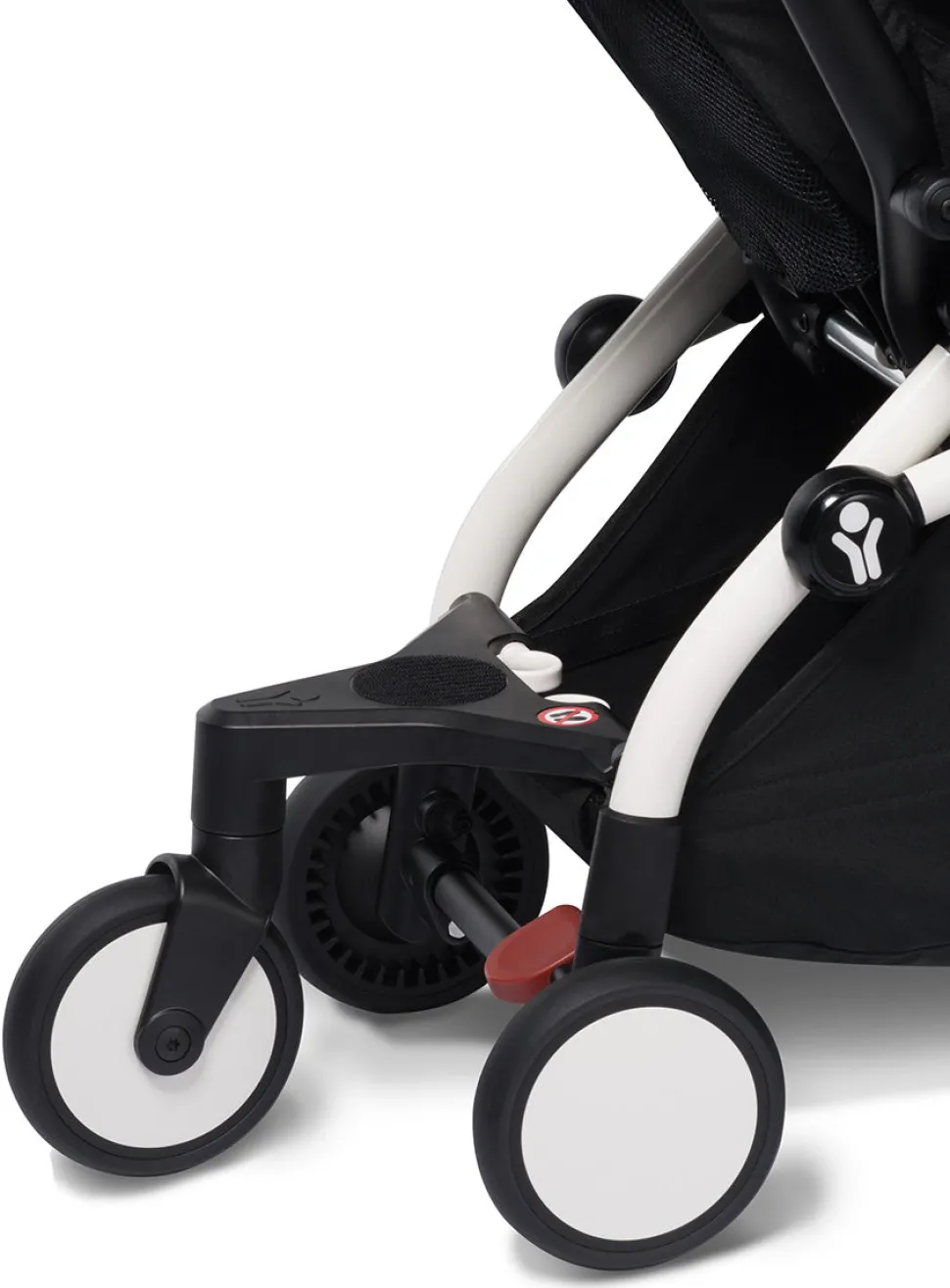 Babyzen YOYO2 Ultra Compact Complete 6+ Stroller & Rolling Bag Bundle - White/Air France Blue