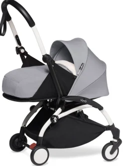Babyzen YOYO2 Ultra Compact 0+ Stroller - White / Stone