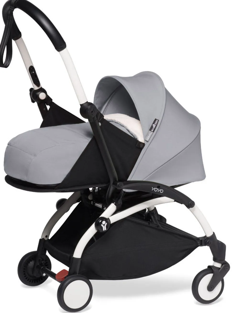 Babyzen YOYO2 Ultra Compact 0+ Stroller - White / Stone