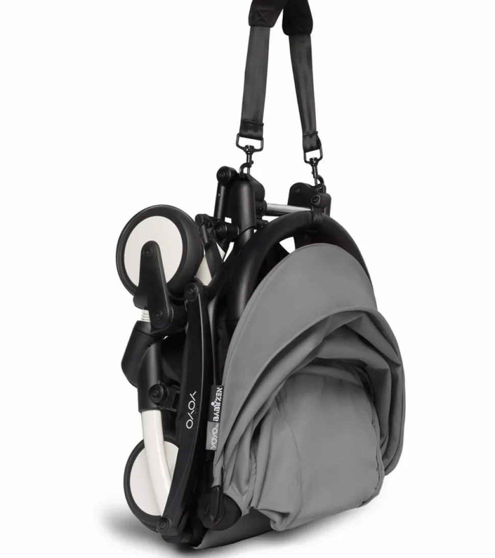 Babyzen YOYO2 Ultra Compact 6+ Stroller (One Box) - White / Grey