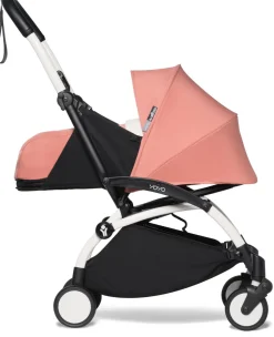 Babyzen YOYO2 Ultra Compact 0+ Stroller - White / Ginger