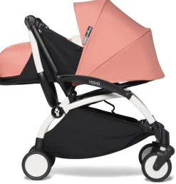 Babyzen YOYO2 Ultra Compact 0+ Stroller - White / Ginger