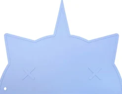 BamBamBoom Non-Slip Silicone Placemat - Unicorn-Cat Slate