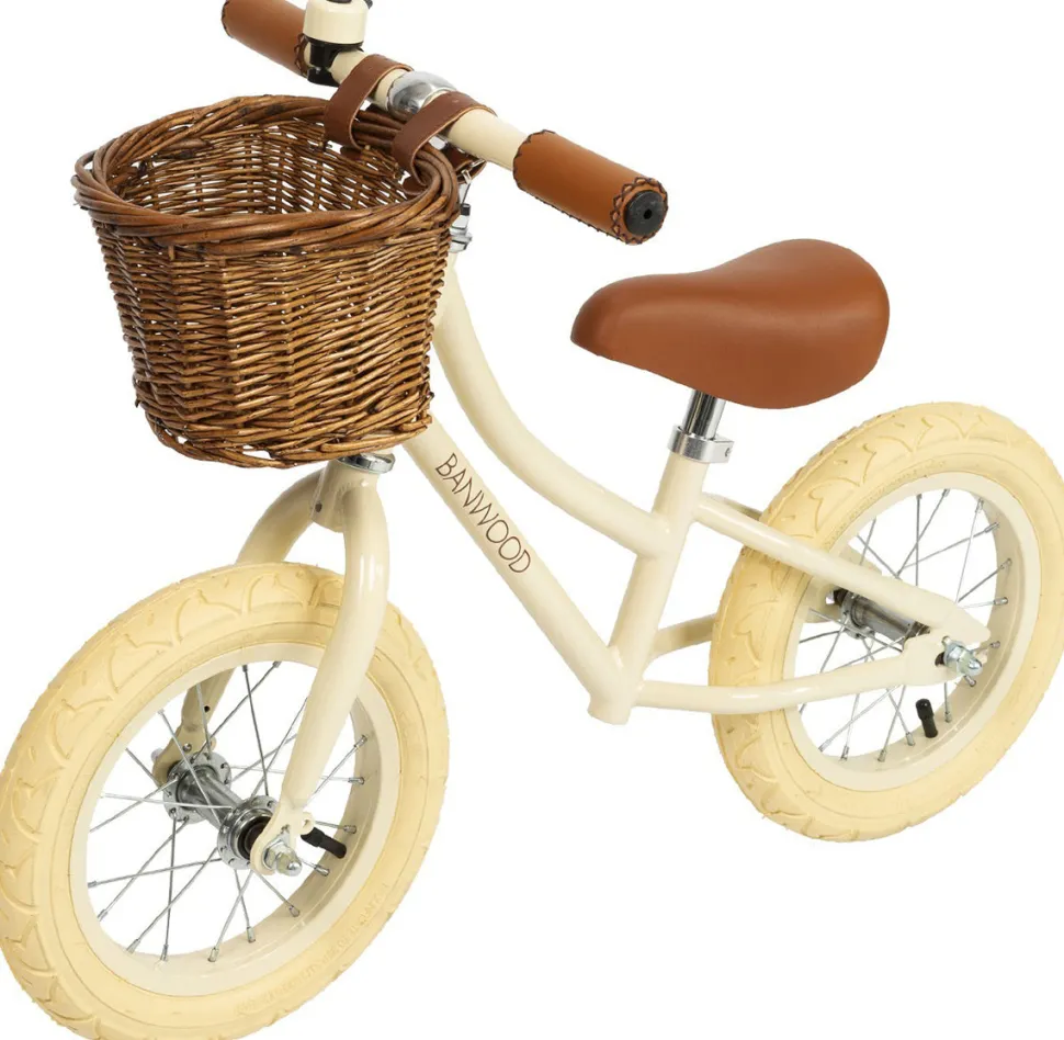 Banwood First Go Balance Bike - Cream