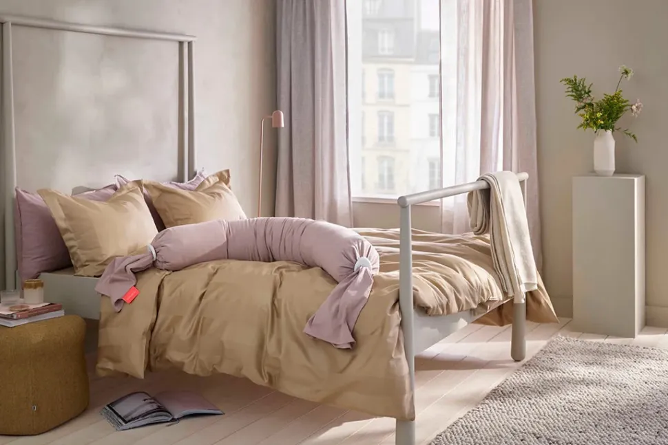 bbhugme Pregnancy Pillow Cover - Dusty Pink