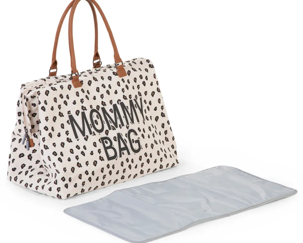 BEABA Childhome Canvas Mommy Bag - Leopard