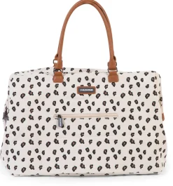 BEABA Childhome Canvas Mommy Bag - Leopard
