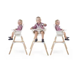 Beaba Childhome Evolu ONE.80° High Chair - Anthracite