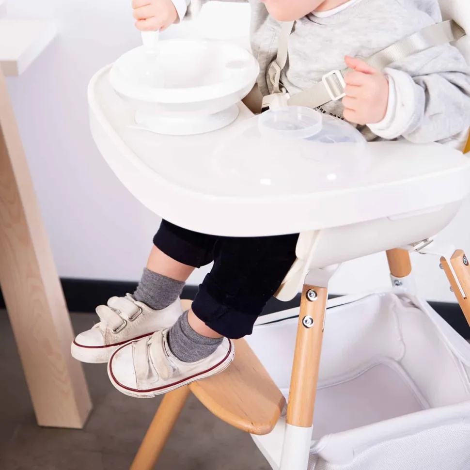 Beaba Childhome Evolu ONE.80° High Chair - Anthracite