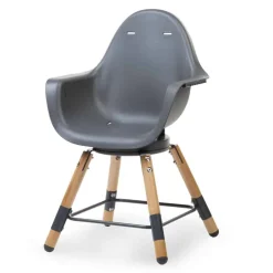 Beaba Childhome Evolu ONE.80° High Chair - Anthracite