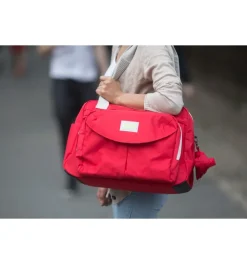 Beaba Geneva Diaper Bag - Red