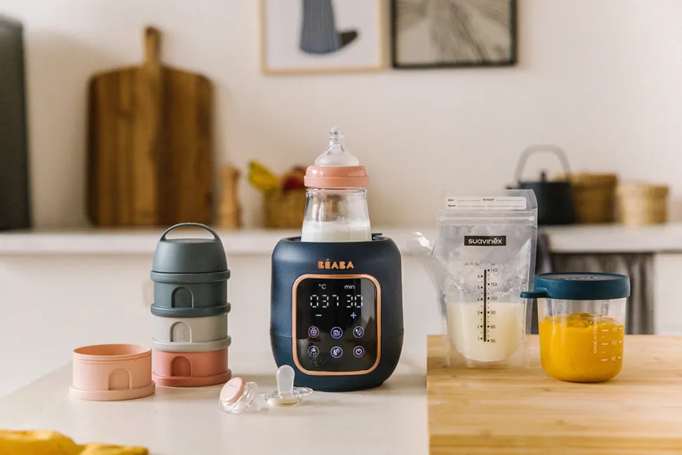 Beaba Multi Milk Baby Bottle & Jar Warmer - Midnight