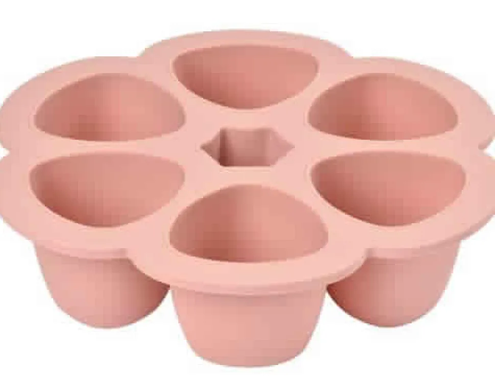 Beaba Multiportions 5oz Silicone Tray - Rose