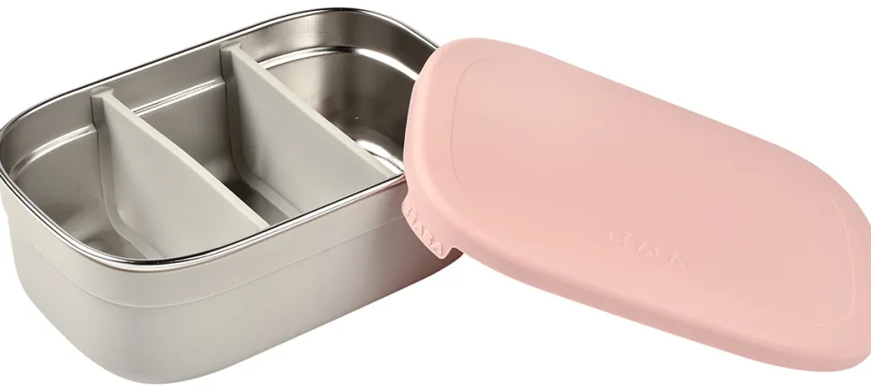 BEABA Stainless Steel Lunch Box - Rose