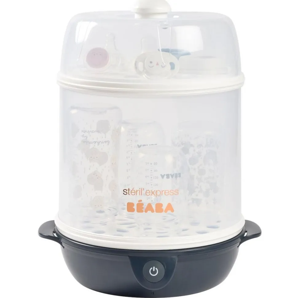 Beaba Steril'Express 2-in-1 Bottle Sterilizer - Midnight