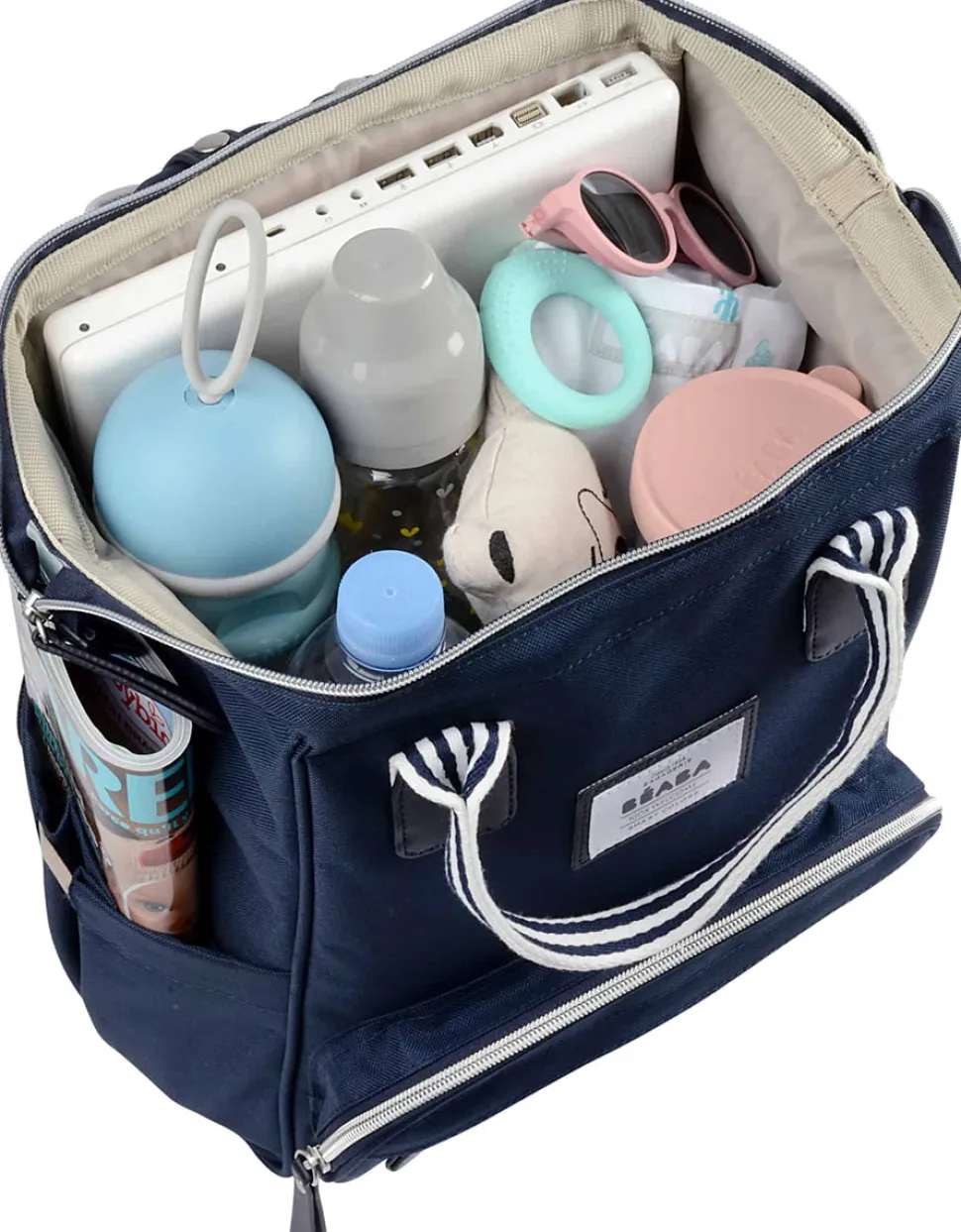 Beaba Wellington Backpack Diaper Bag - Navy