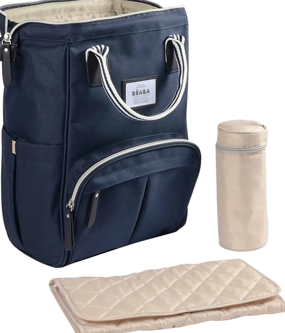 Beaba Wellington Backpack Diaper Bag - Navy