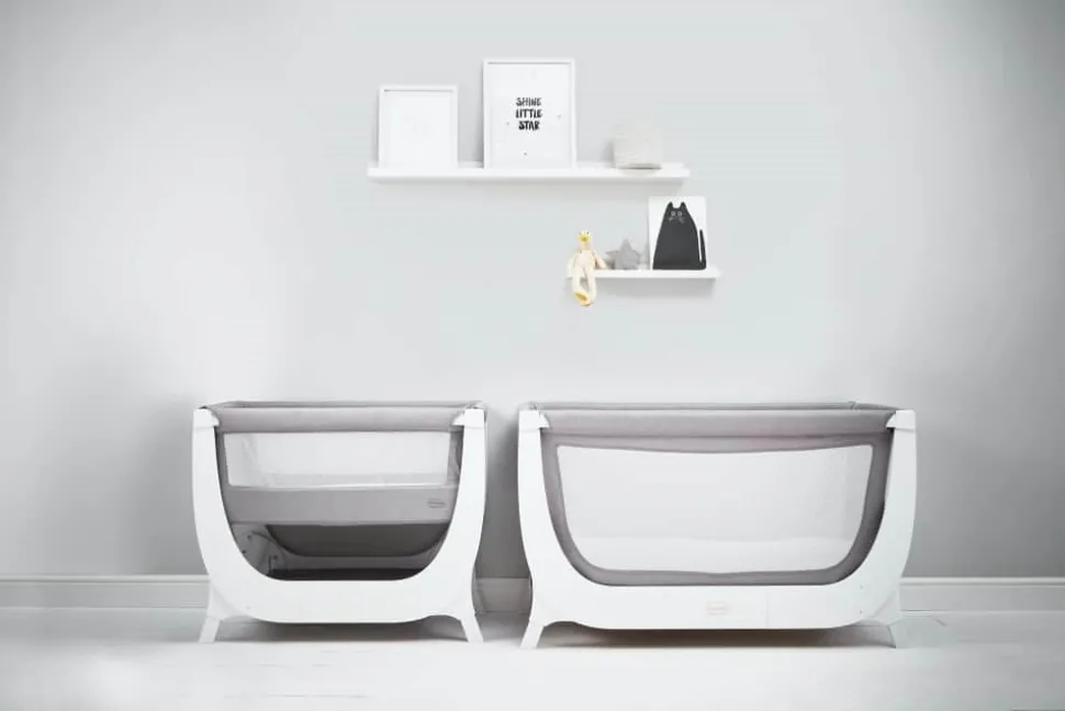 BEABA x Shnuggle Air Full Size Crib Conversion Kit - Dove Grey